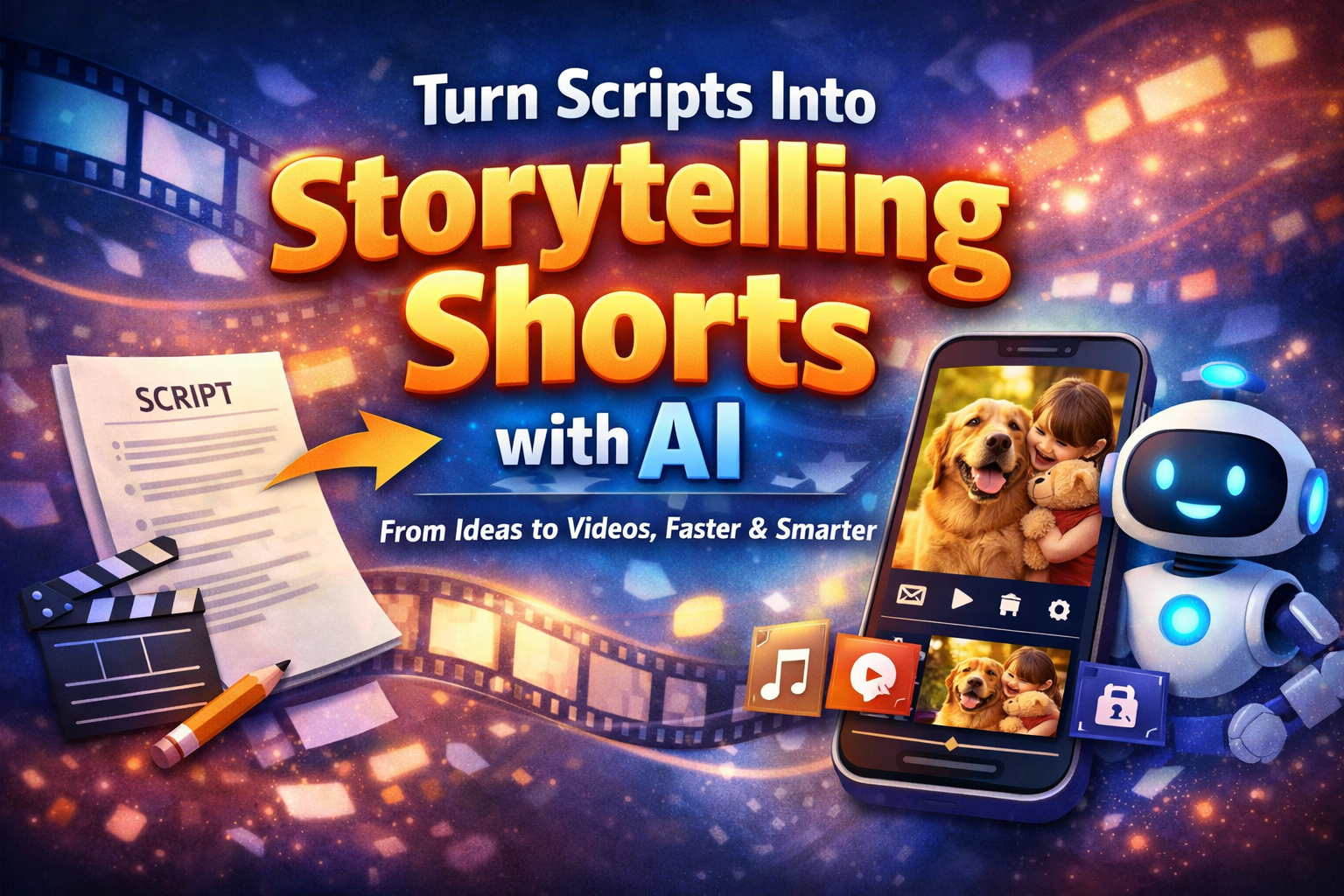 Turn Scripts into Ready-to-Publish Short Videos Using AI