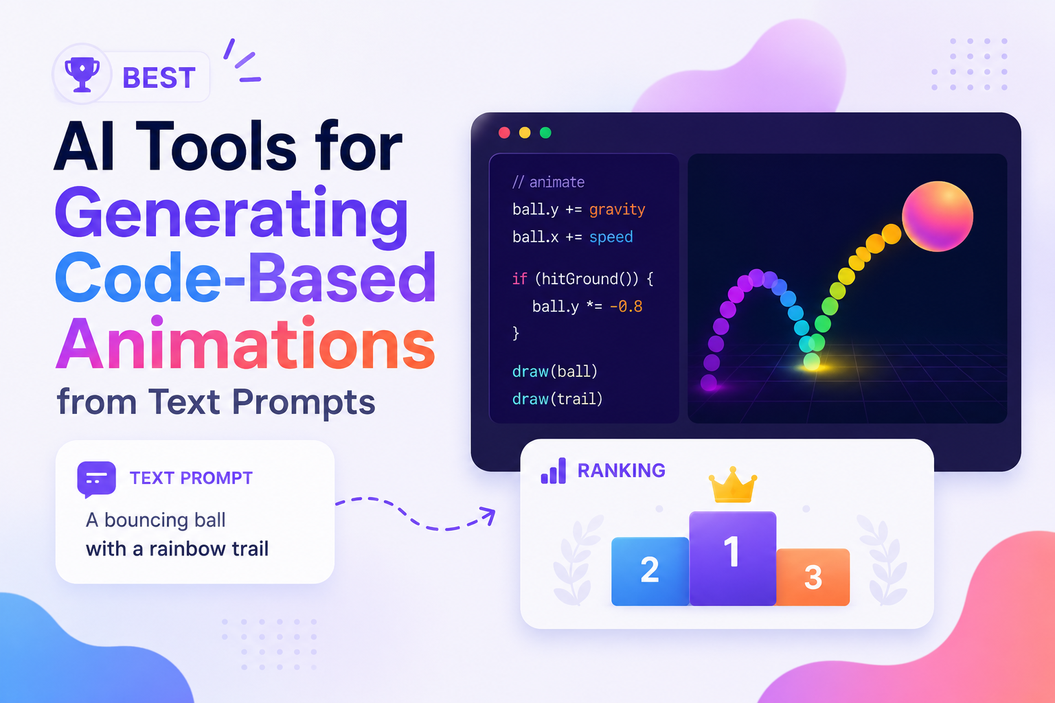 Best AI Tools for Generating Code-Based Animations from Text Prompts