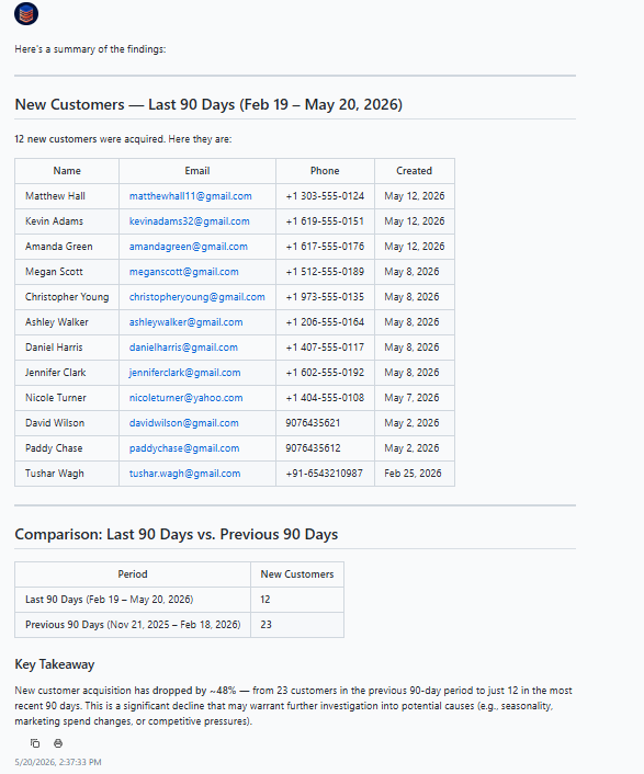 Output artifact for "Natural Language Query Handling" test: Natural Language Query Handling, Proof Card 1.png
