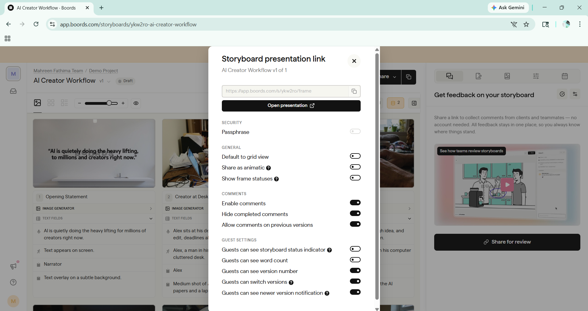 Output artifact for "Team Collaboration" test: Output, Screenshot 2026-05-05 173936.png