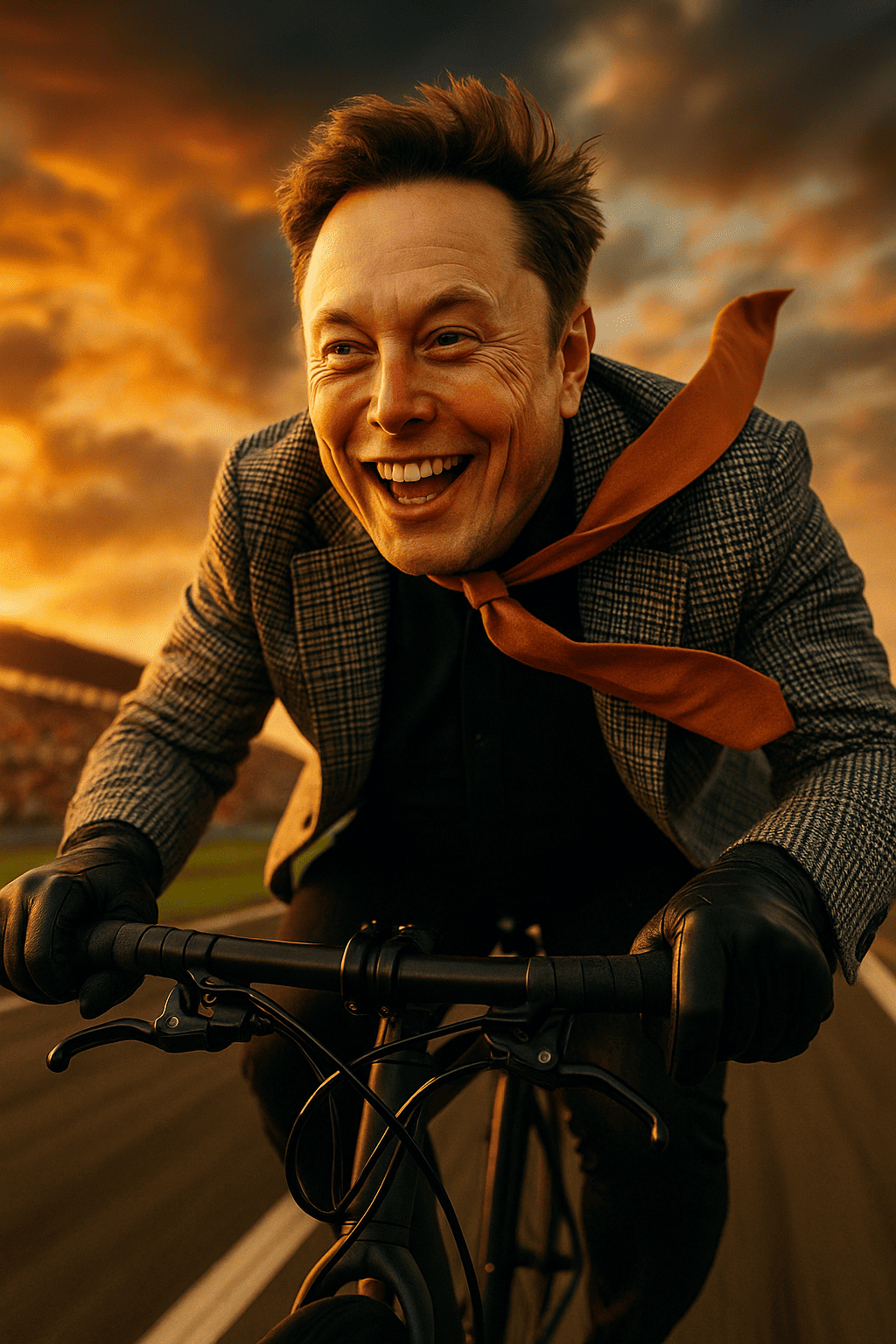 Cinematic Speed Ride Prompt Output Image