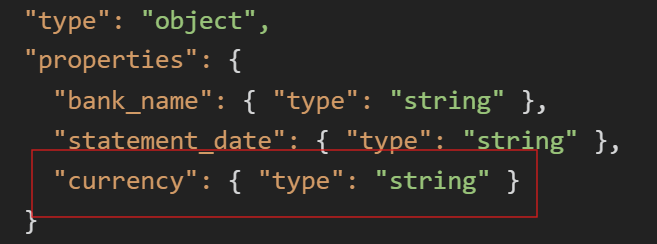 tool output