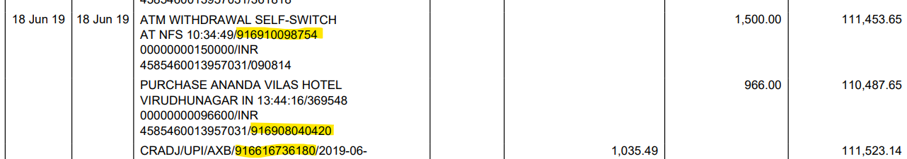 Input file 1 — as supplied