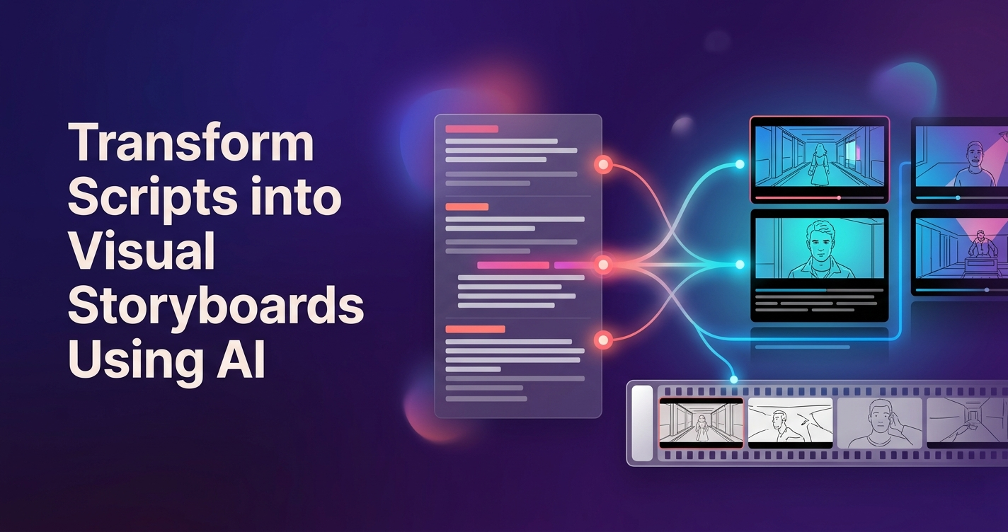 How to Turn Scripts into Visual Storyboards with AI